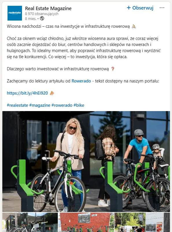 Post reklamowy Real Estate