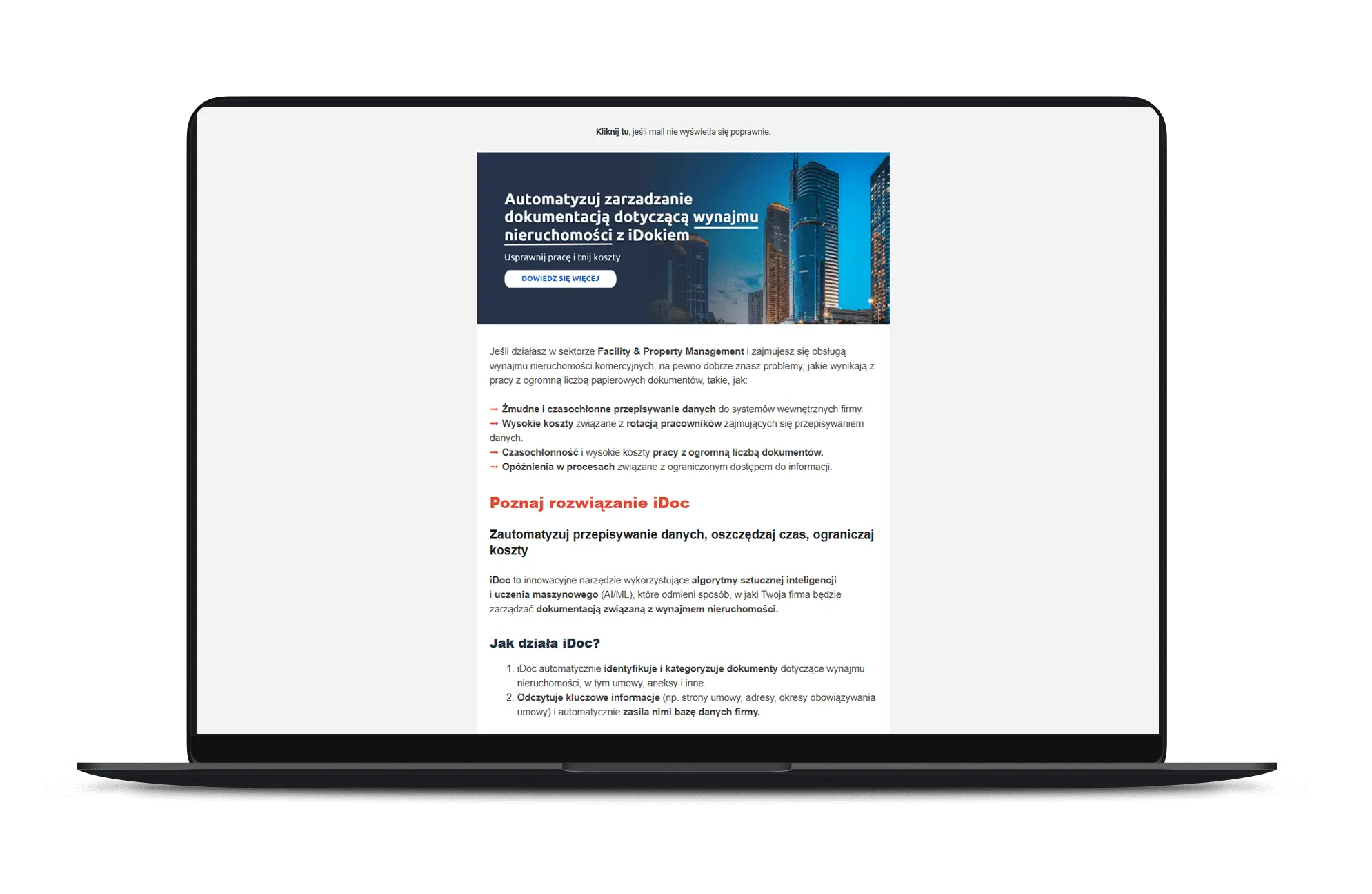 Mailing reklamowy Real Estate