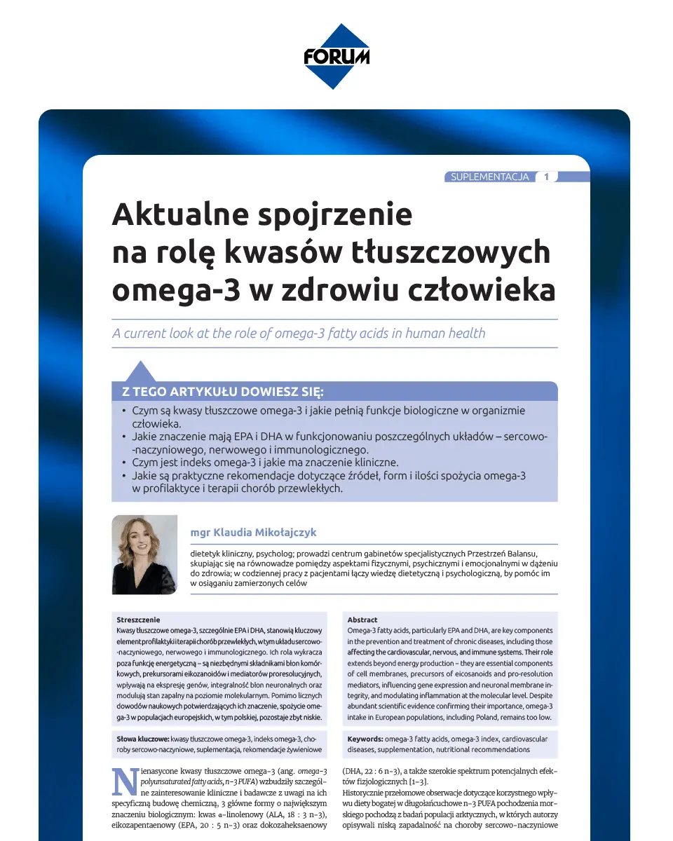 Projekt z partnerem Möller’s - okładka reprint dla dietetyków