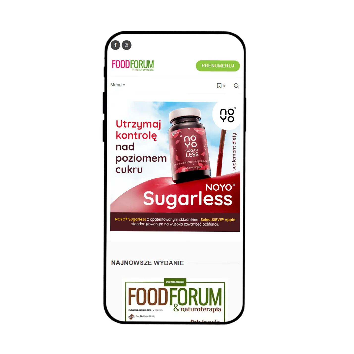 Projekt z partnerem Noyo - kampania bannerowa