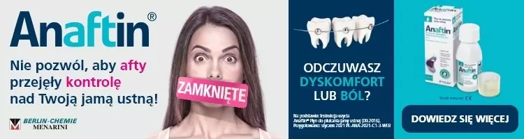 Nawracające afty w jamie ustnej